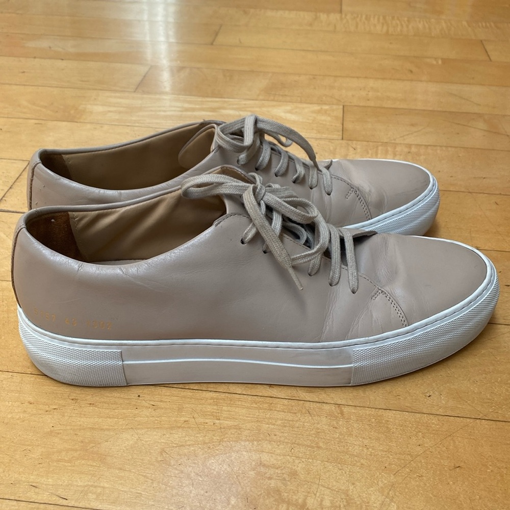 Common Projects Sneakers - Used, men’s Achilles, low top, leather sneakers